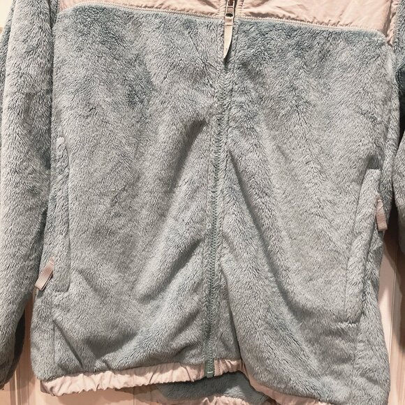 The north face fuzzy jacket teal - Picture 6 of 8